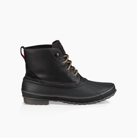 UGG Zetik Black Rain Boots for Men (HNLQ91863)